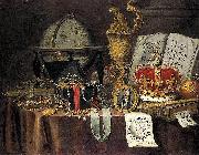 Evert Collier Vanitas Still-Life oil painting artist